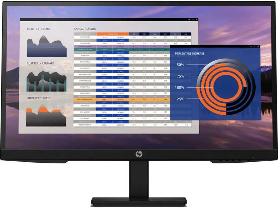 

27" Монитор HP P27h G4 Black 75Hz 1920x1080 IPS, Черный, P27h G4