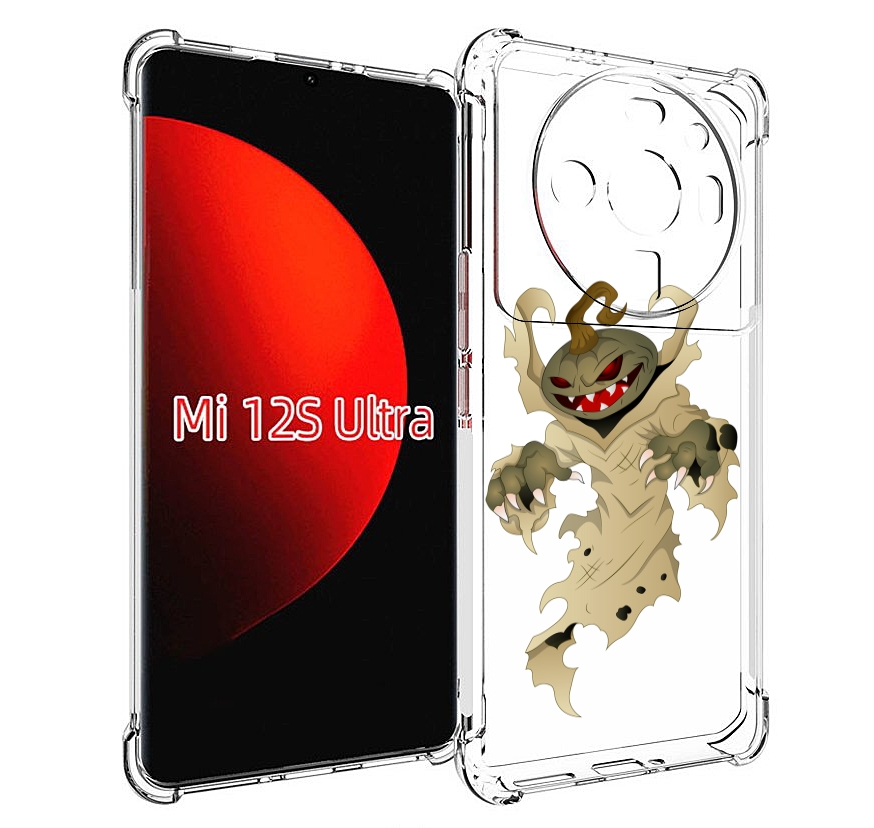 

Чехол MyPads призрак хэллоуина для Xiaomi 12S Ultra, Прозрачный, Tocco