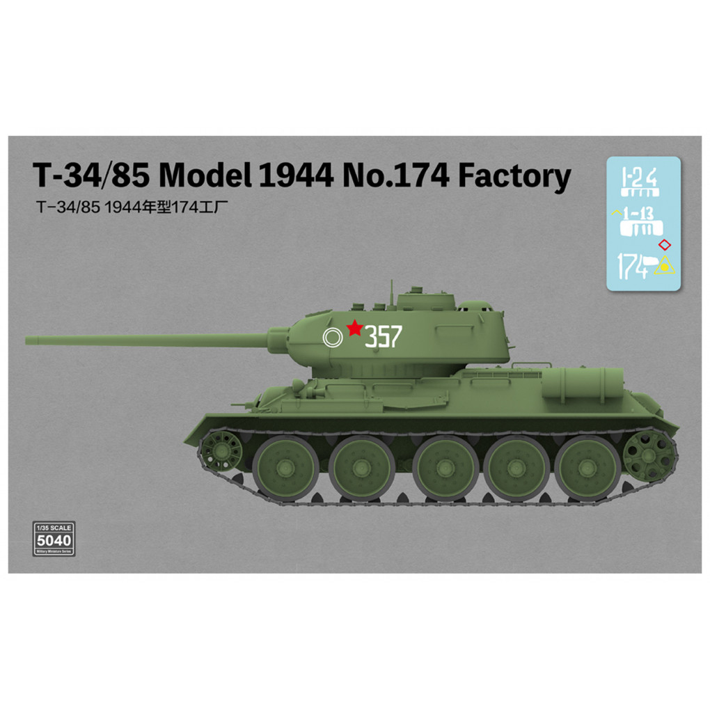 RM-5040 T-34/85 Model 1944 No.174 Factory