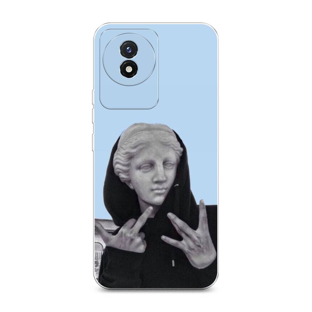 

Чехол Awog на Vivo Y02 "SWAG статуя", Голубой, 268150-9