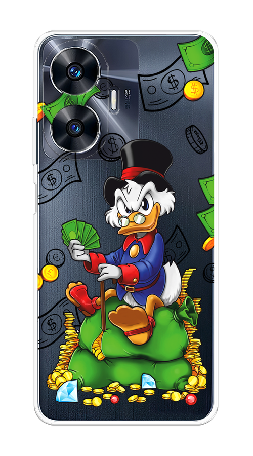 

Чехол Homey на Realme C55 "Scrooge Richness", Черный;синий;зеленый, 2513850-1