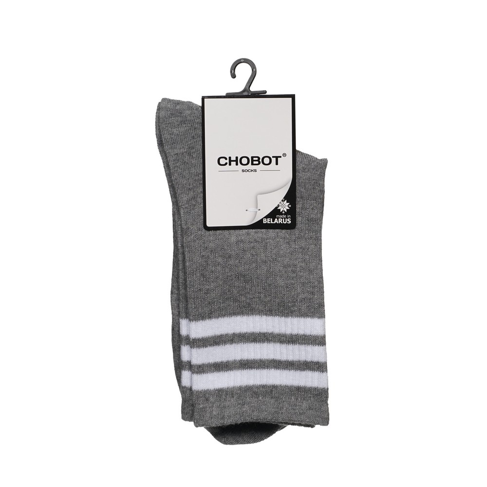 Носки мужские CHOBOT socks Ch3Psp серые 25-27
