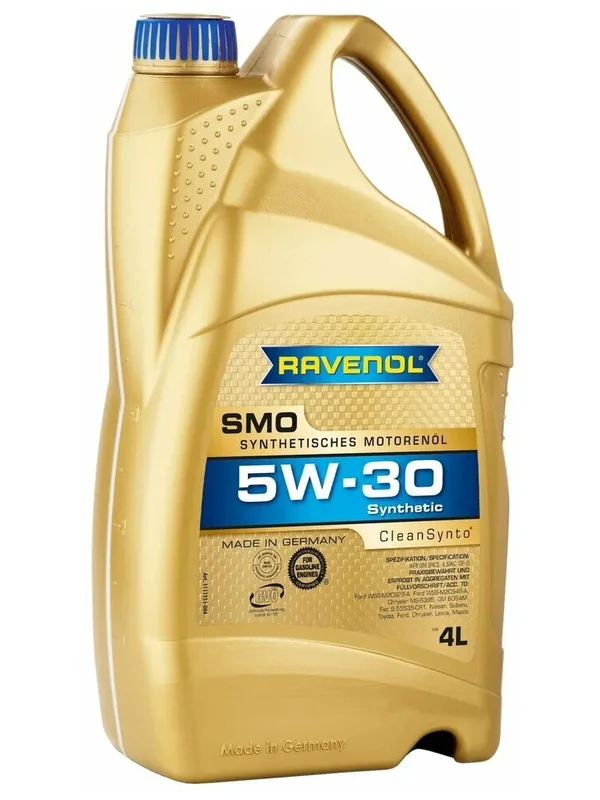 Моторное масло Ravenol синтетическое HLS 5W30 4л