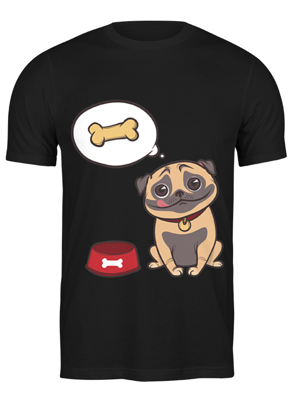 

Футболка мужская Printio Собака черная 3XL, Собака