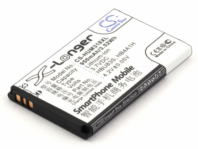 

Аккумуляторная батарея для телефона Huawei U121 (HB4A1H, HBU83S)