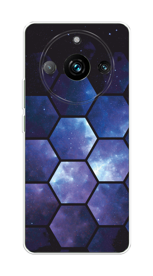 

Чехол Homey на Realme 11 Pro "Соты космос", 2514250-1