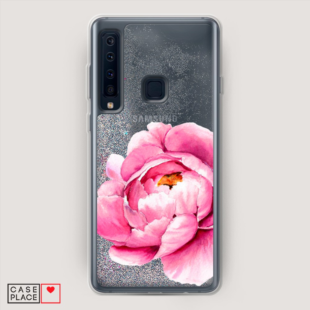 

Жидкий чехол с блестками "Звездный единорог" на Samsung Galaxy A91
