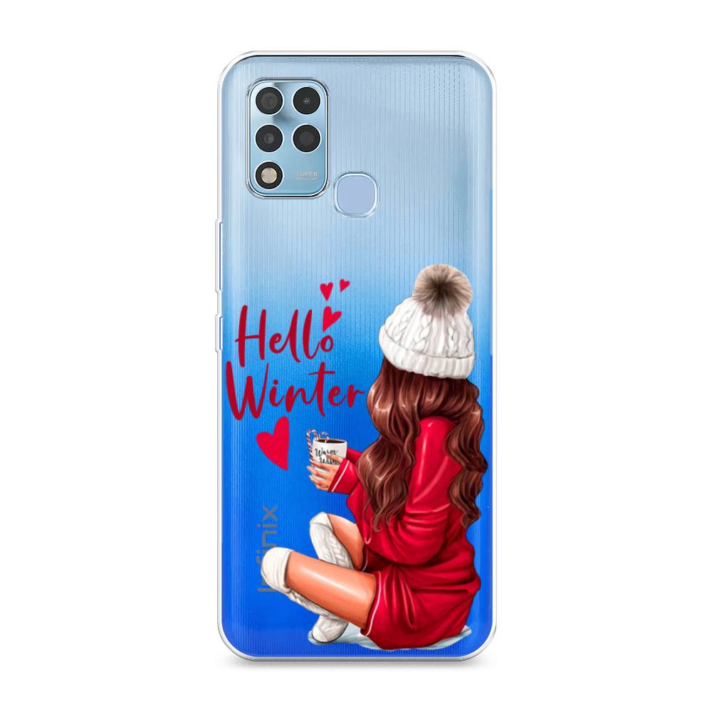 

Чехол для Infinix Hot 11 G37 "Hello winter", Красный;белый;коричневый, 3102150-5