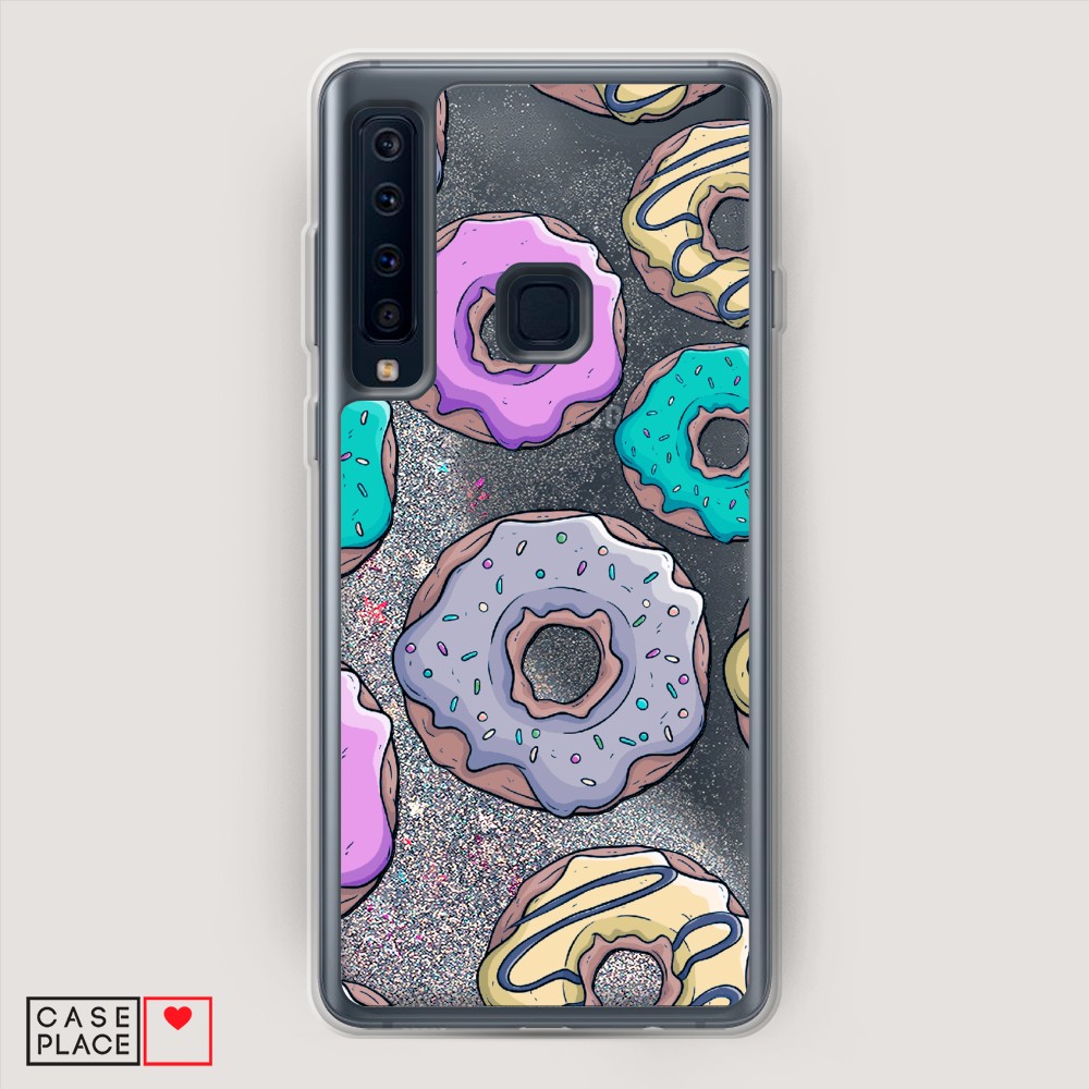 

Жидкий чехол с блестками "Звездный единорог" на Samsung Galaxy A91