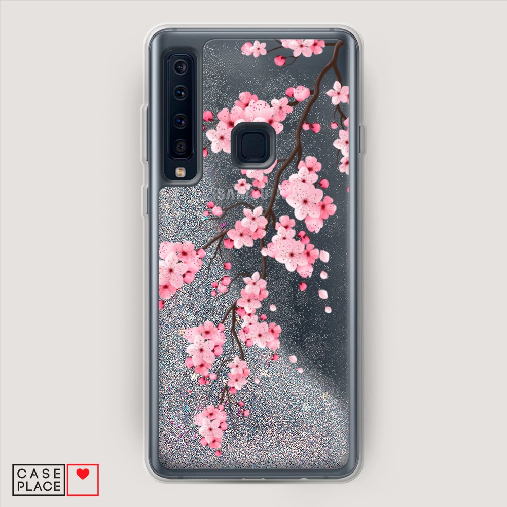 

Жидкий чехол с блестками "Звездный единорог" на Samsung Galaxy A91