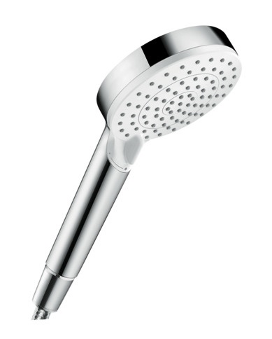 

Ручной душ Hansgrohe Crometta Vario EcoSmart 9 л/мин, белый/хром (26332400)