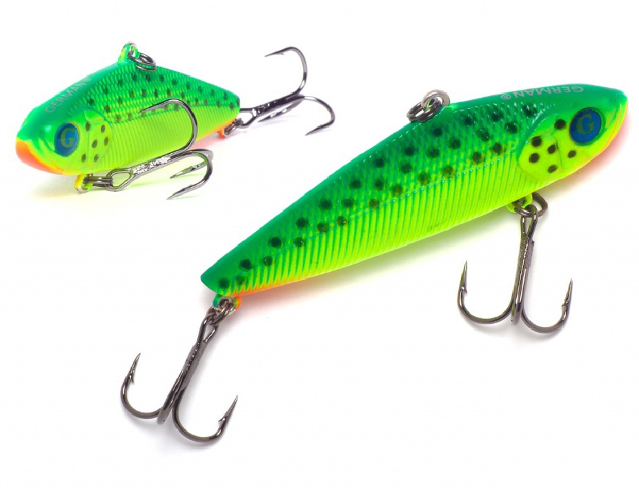 

Воблер German Gakatsu 10 г, 58 мм, C018, 1 шт, Зеленый, Gakatsu 58 C018