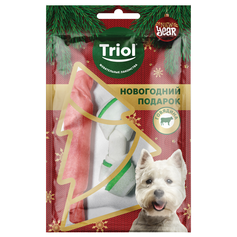 

Лакомство для собак Triol Подарочный набор, 46 г