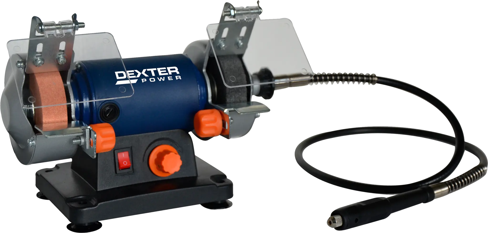 Станок точильный Dexter 120MBG2-200.2, 120 Вт, 75 мм точильный станок для цепей энергомаш