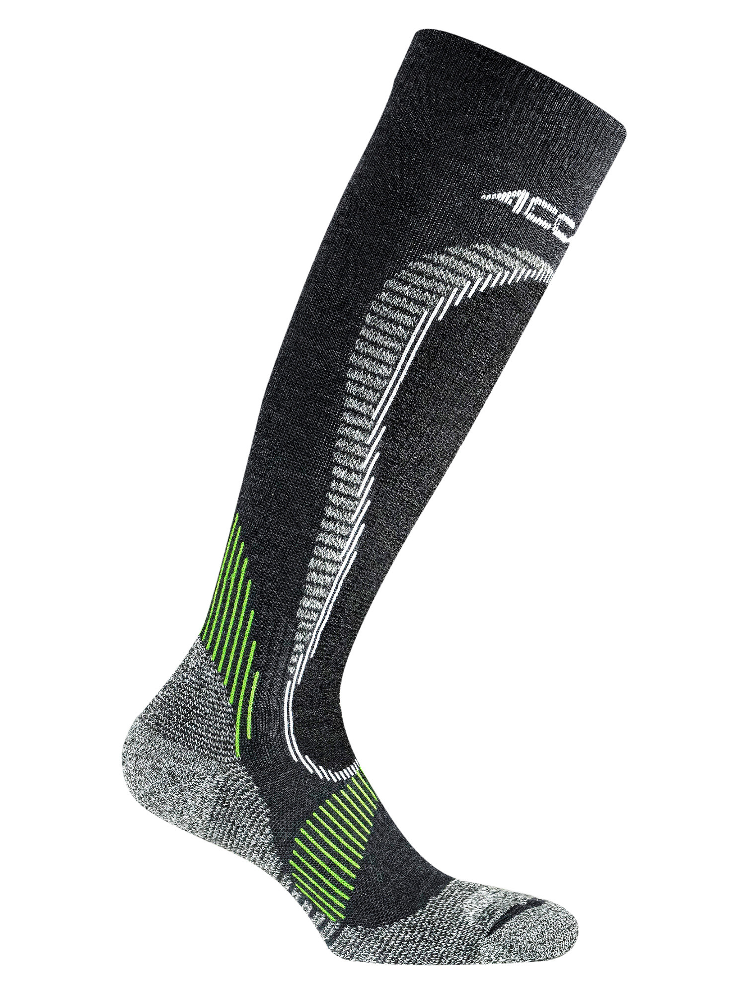 

Носки Accapi Ski Nature Fir Iron/Black (Eur:45-47) 2024-25, Черный, Ski Nature Fir