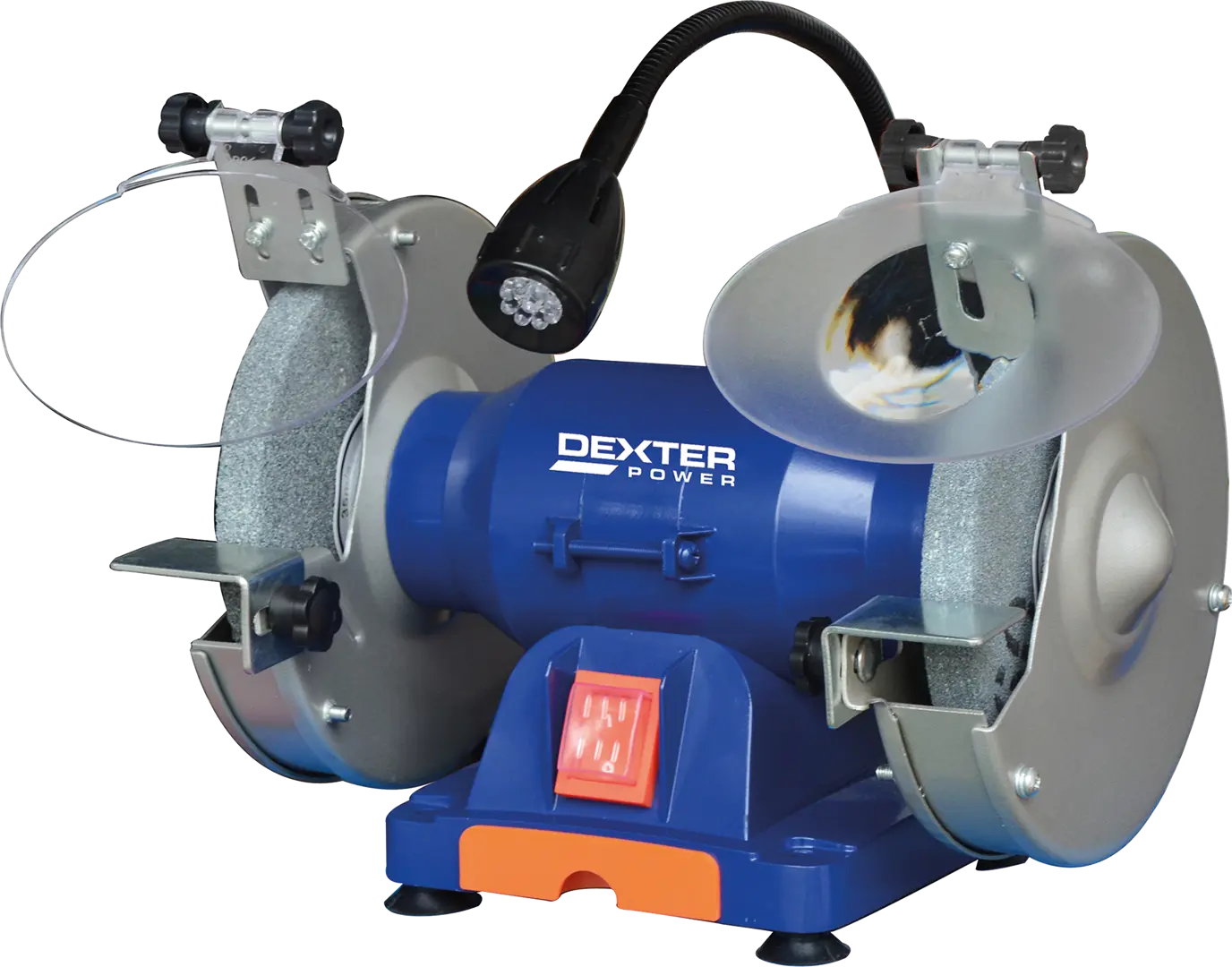 Станок точильный Dexter 170BG2-150.2, 170 Вт, 150 мм точильный станок для цепей энергомаш