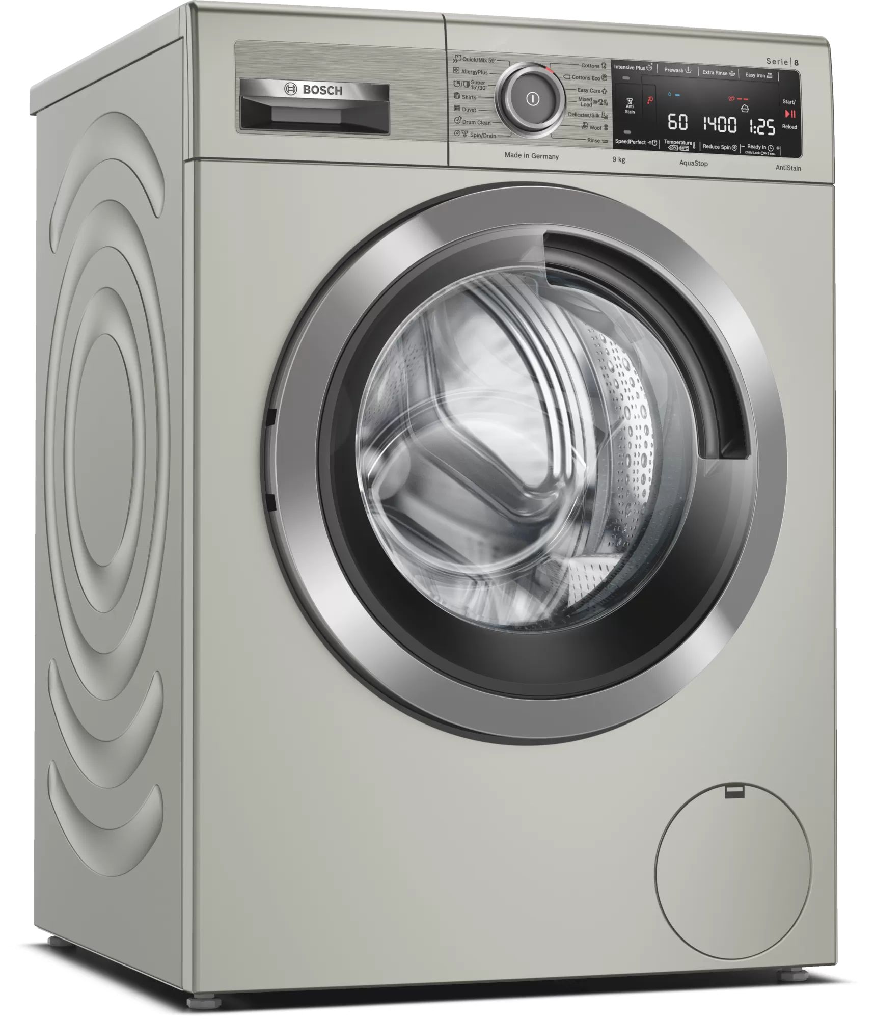 

Стиральная машина Bosch WAV28MX0ME серебристый, WAV28MX0ME