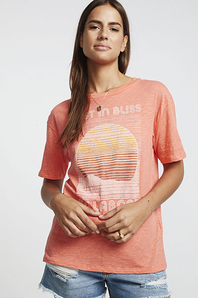 

Футболка женская Billabong Lost In Adventure розовая XS, Lost In Adventure