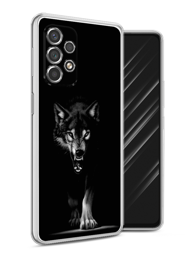 

Чехол Awog на Samsung Galaxy A53 / Самсунг A53 "Волк выходит из ночи", Серый;черный;белый, 2104550-1