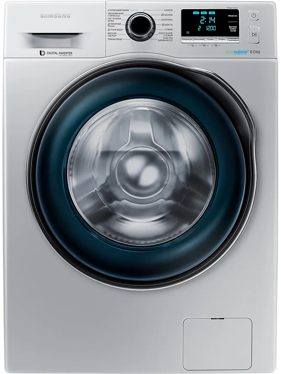 

Стиральная машина Samsung ww80j6210csold серая, ww80j6210csold