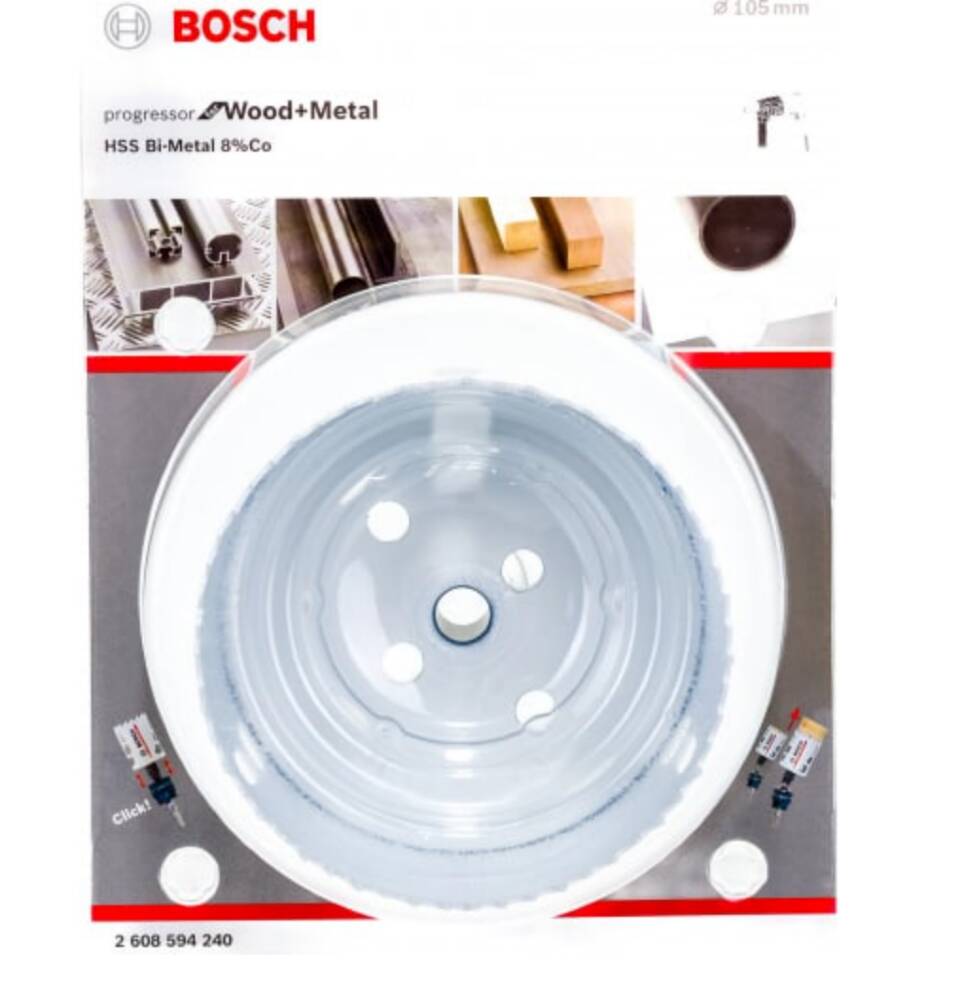 

Коронка BiM PROGRESSOR (105 мм) Bosch 2608594240