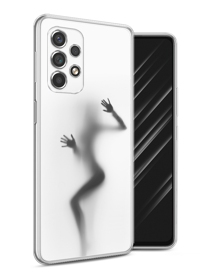 

Чехол Awog на Samsung Galaxy A53 / Самсунг A53 "Девушка в душе", Серый;белый;черный, 2104550-7
