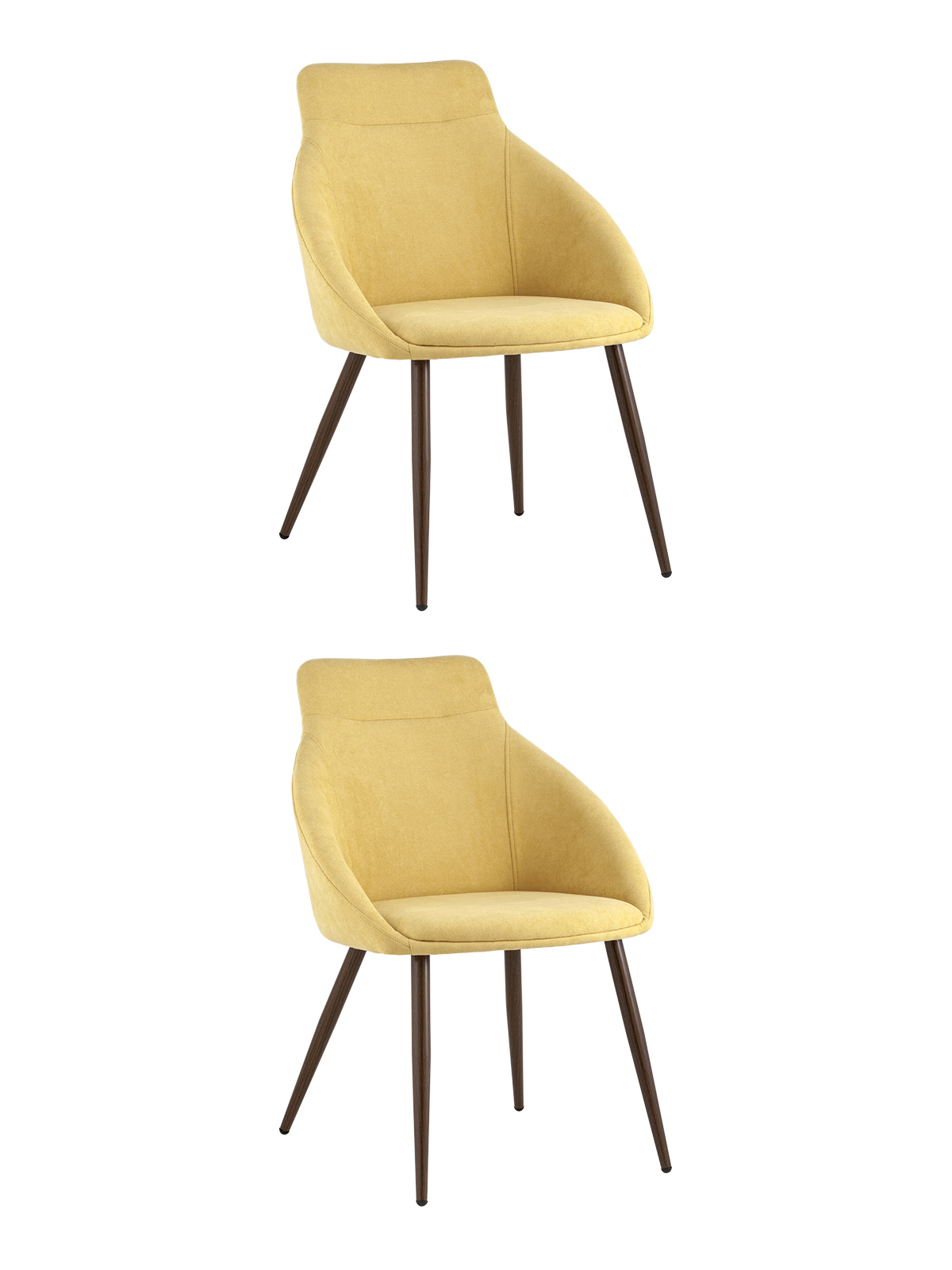 фото Стул квини new, желтый (комплект 2 шт) stool group