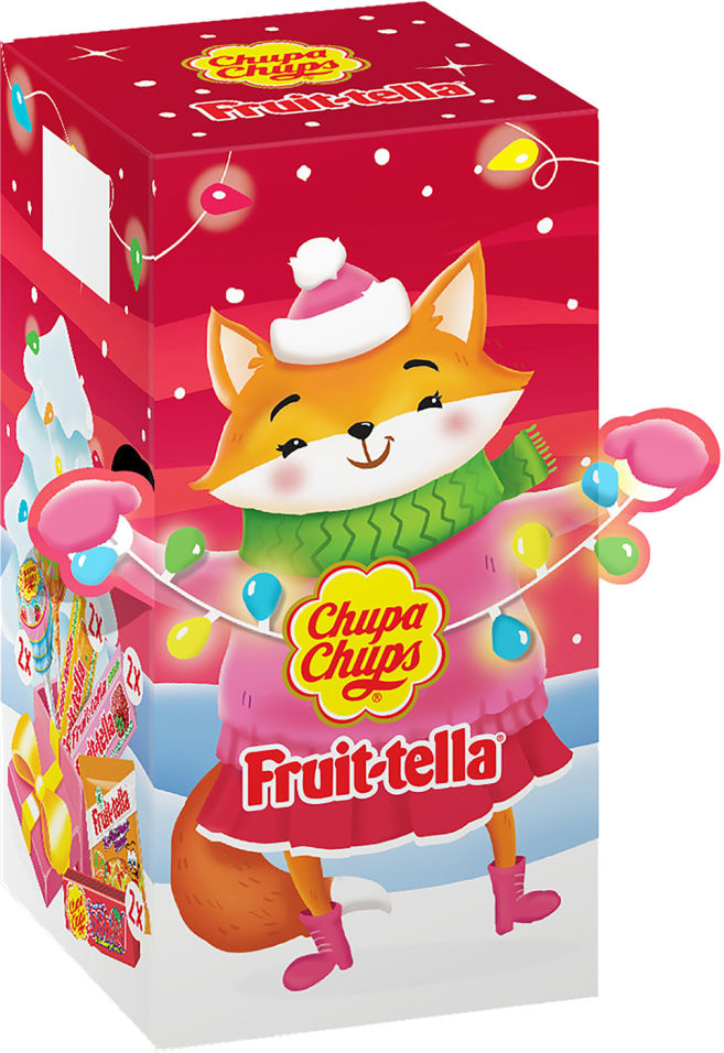 

Подарочный набор Fruittella Лисичка с гирляндой 154г