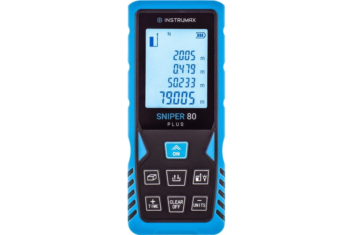 

Лазерный дальномер INSTRUMAX SNIPER 80 PLUS до 80 м