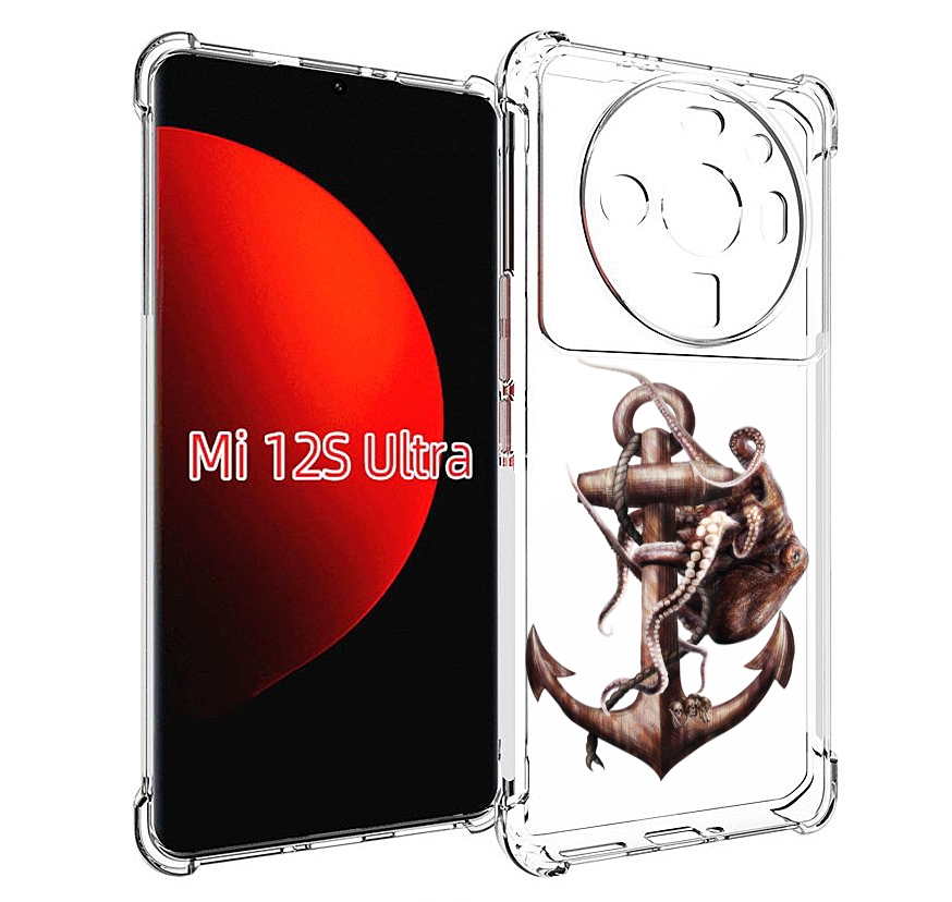 

Чехол MyPads ржавый якорь для Xiaomi 12S Ultra, Прозрачный, Tocco