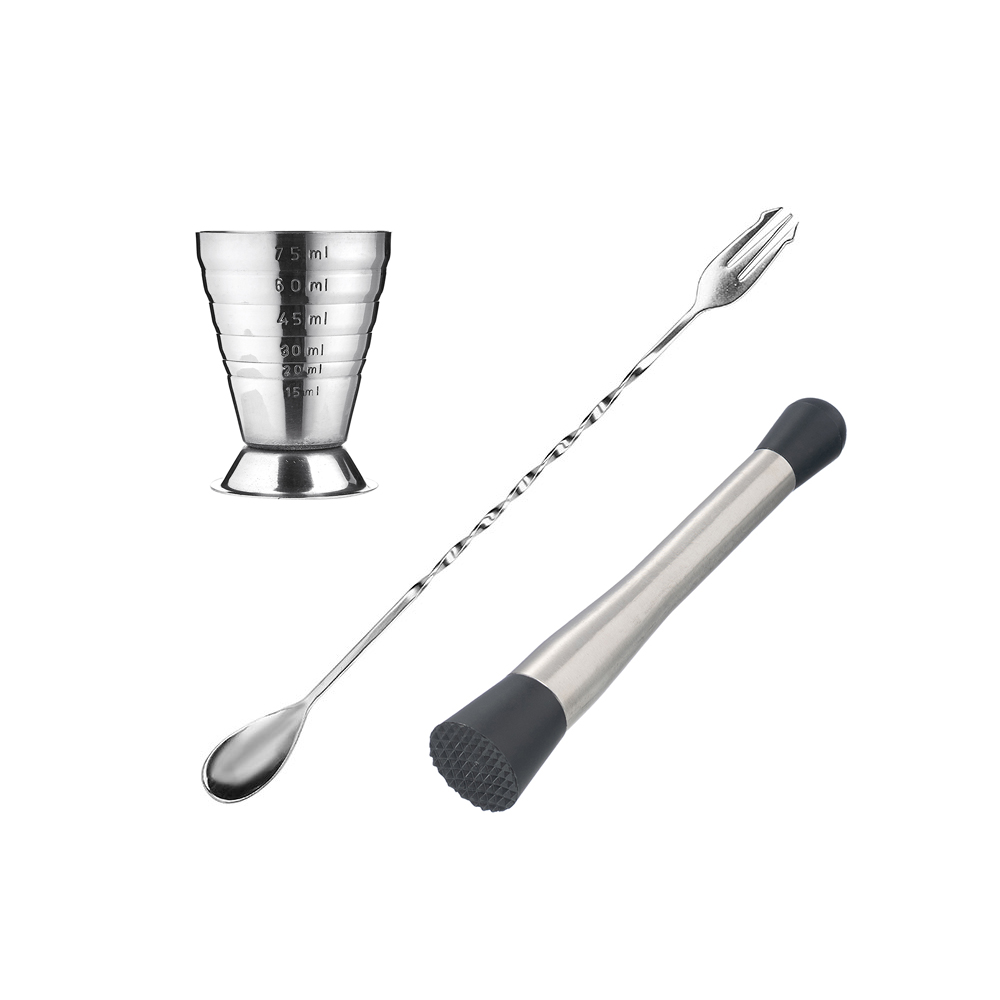 Набор бармена Prohotel для приготовления коктейлей 3 предмета