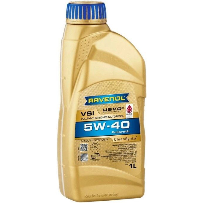 фото Масло моторное ravenol vsi 5w-40 синтетическое 1 л 4014835723511