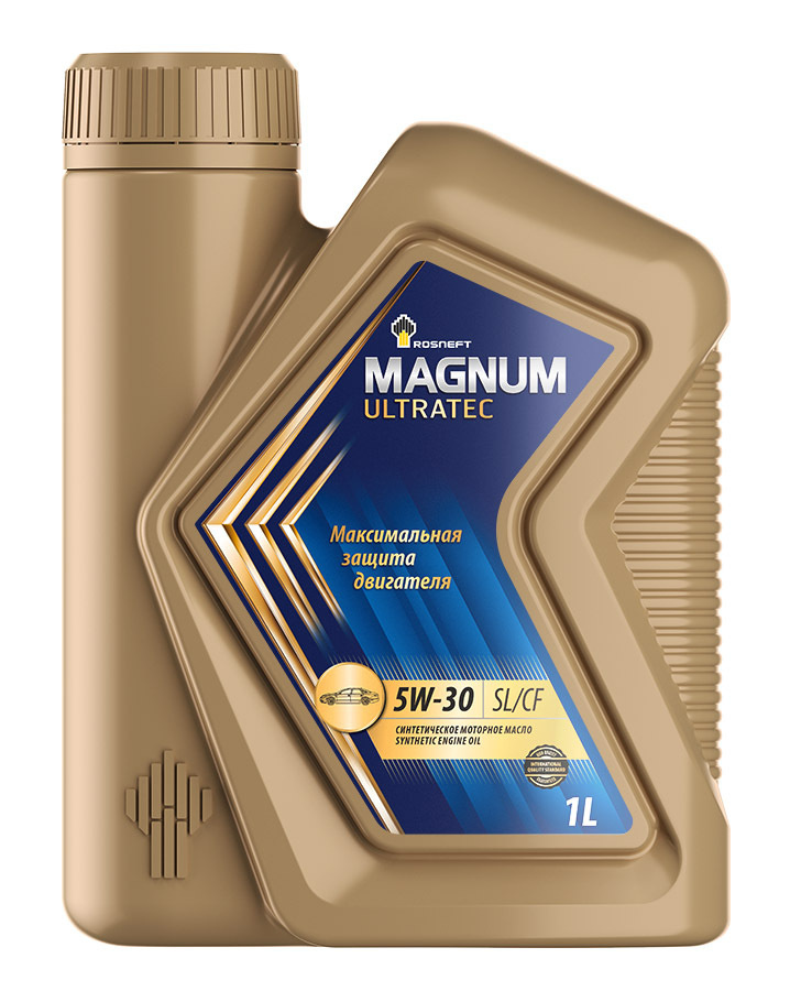Моторное масло Rosneft Magnum Ultratec 5W-30 синтетическое 1 л 40815332