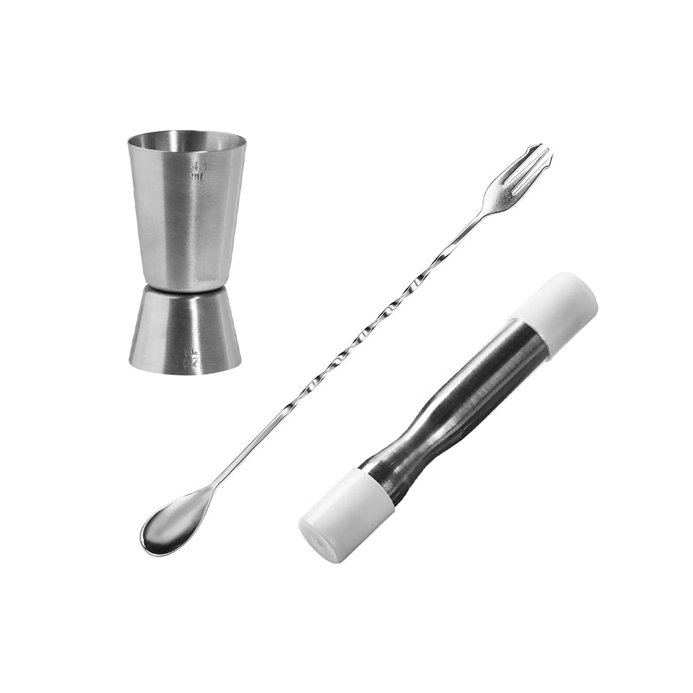 Набор бармена Prohotel для приготовления коктейлей 3 предмета