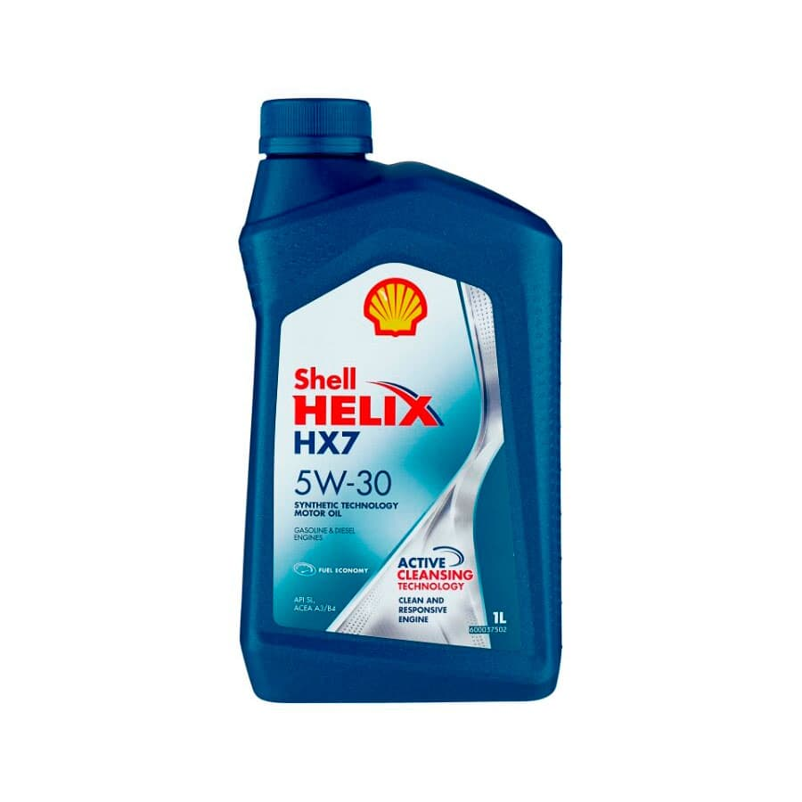 Моторное масло Shell полусинтетическое Helix HX7 5W30 1л