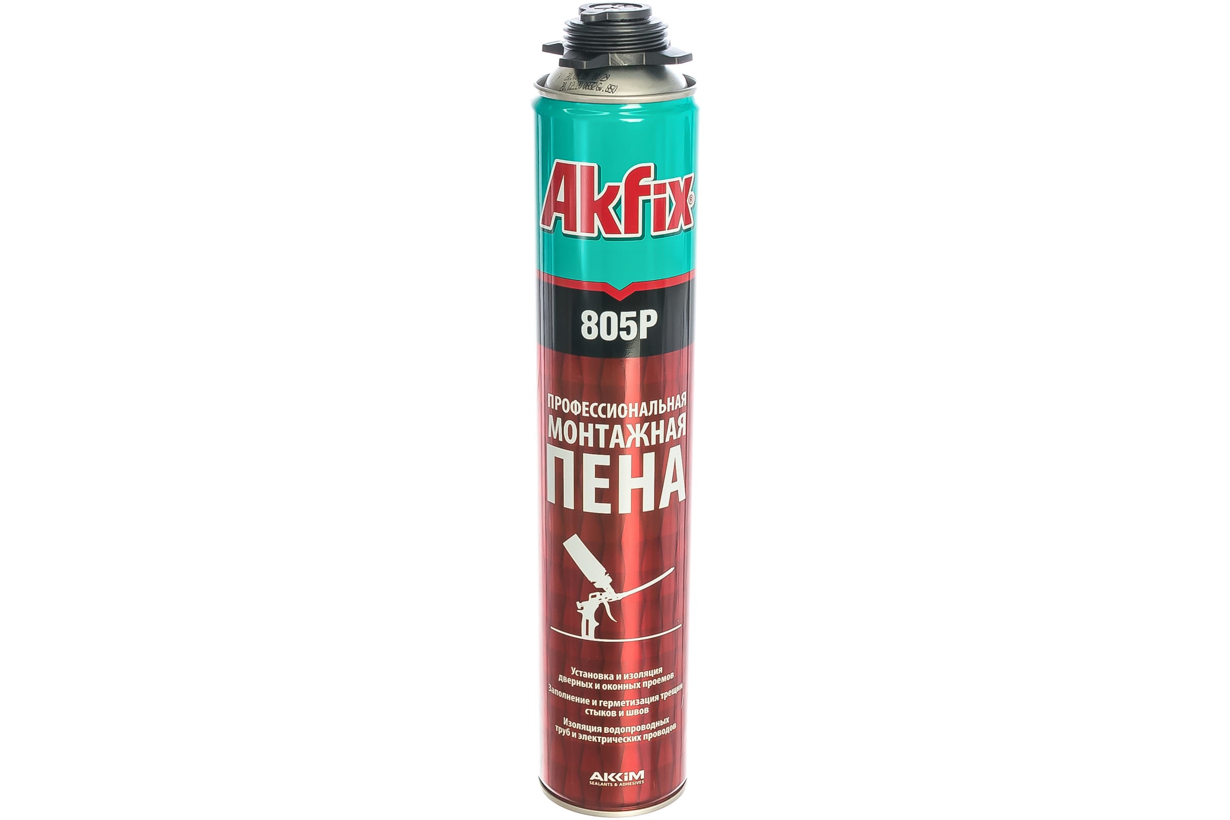 Akfix Профессиональная монтажная пена 805P, 850 гр. FA001