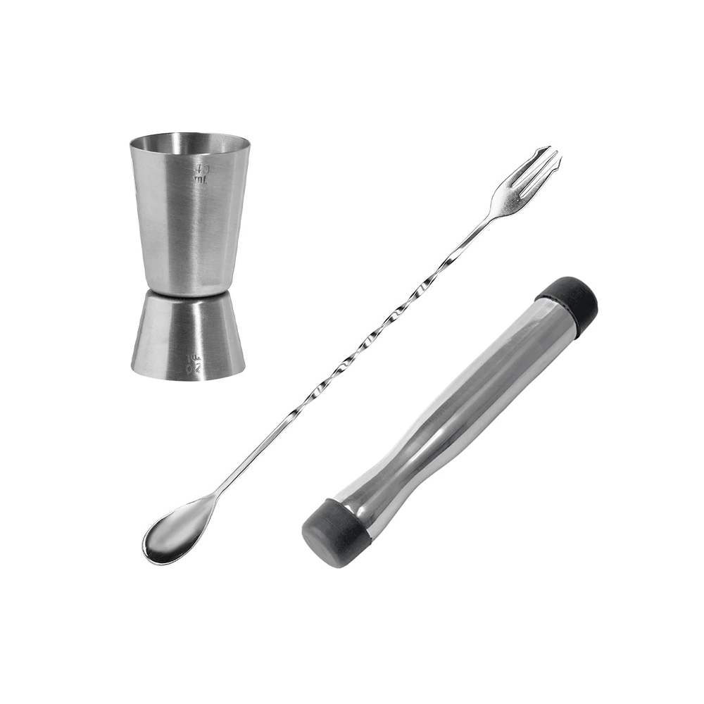 Набор бармена Prohotel для приготовления коктейлей 3 предмета