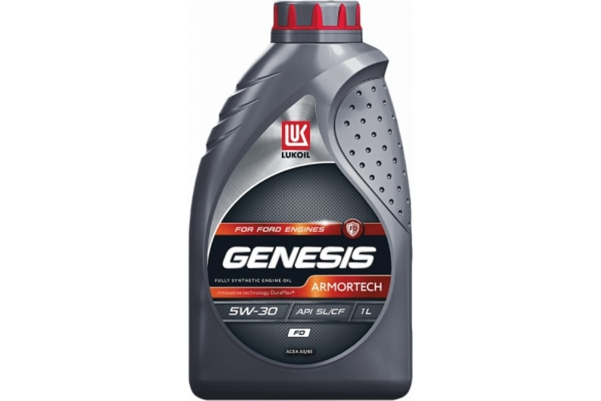 фото Масло моторное лукойл genesis armortech fd 5w-30 синтетическое 1 л 3149867 lukoil