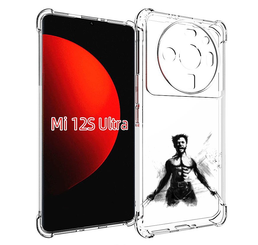 

Чехол MyPads росомаха для Xiaomi 12S Ultra, Прозрачный, Tocco