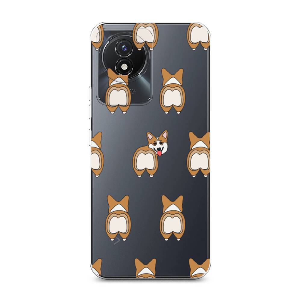 

Чехол Awog на Vivo Y02 "Милый корги фон", Белый;бежевый;коричневый, 268150-2
