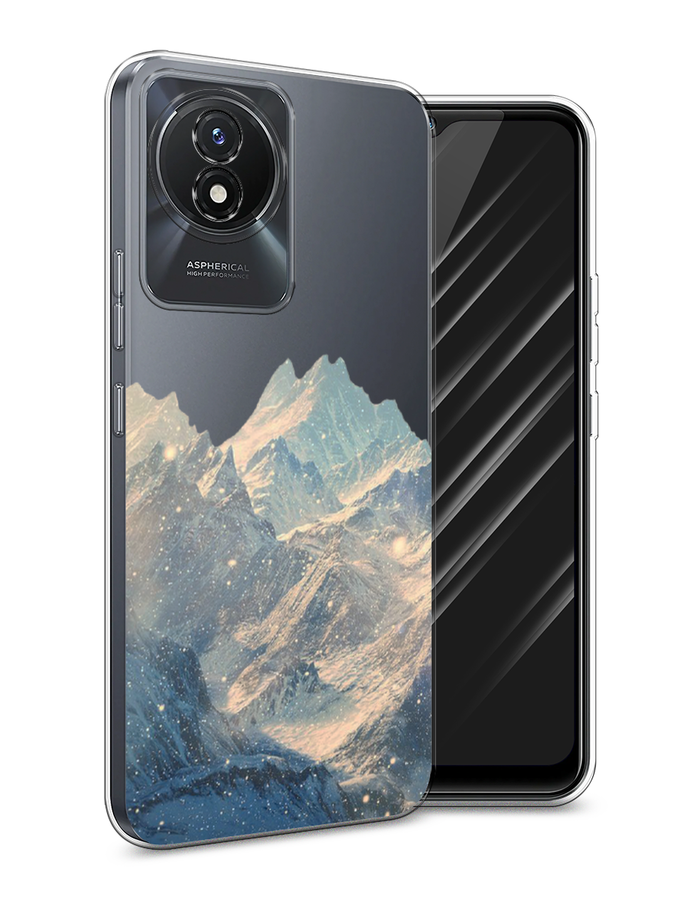 

Чехол Awog на Vivo Y02 "Горы арт 2", Серый, 268150-10