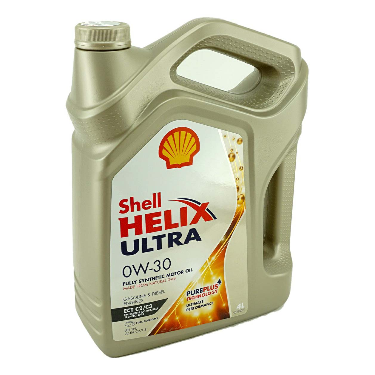 Моторное масло Shell синтетическое Helix Ultra ECT C2/C3 0W30 SN, VW 504.00/507.00 4л