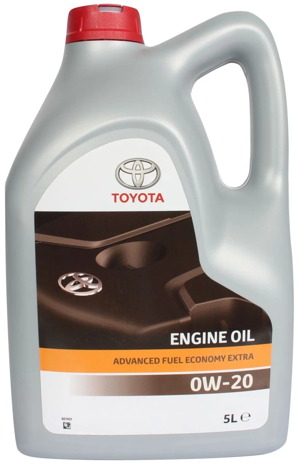 фото Масло моторное синтетическое 5л - 0w20 engine oil advanced fuel economy sn toyota