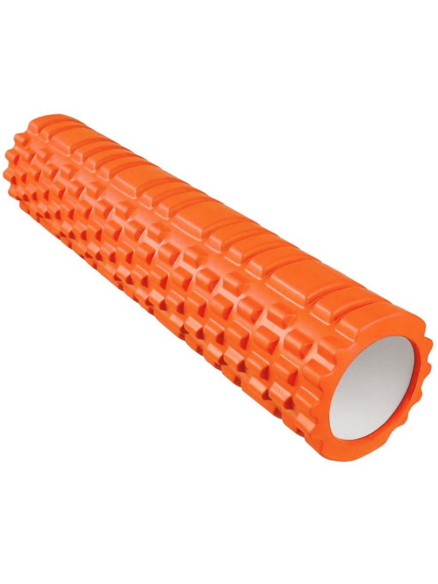 Валик для йоги Sportex E29390-5 оранжевый 61x14