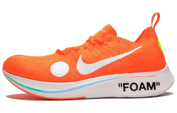 

Кроссовки унисекс Nike OFF-WHITE x Nike Zoom Fly 1 Mercurial Total Orange оранжевые 46 EU, Оранжевый, OFF-WHITE x Nike Zoom Fly 1 Mercurial Total Orange