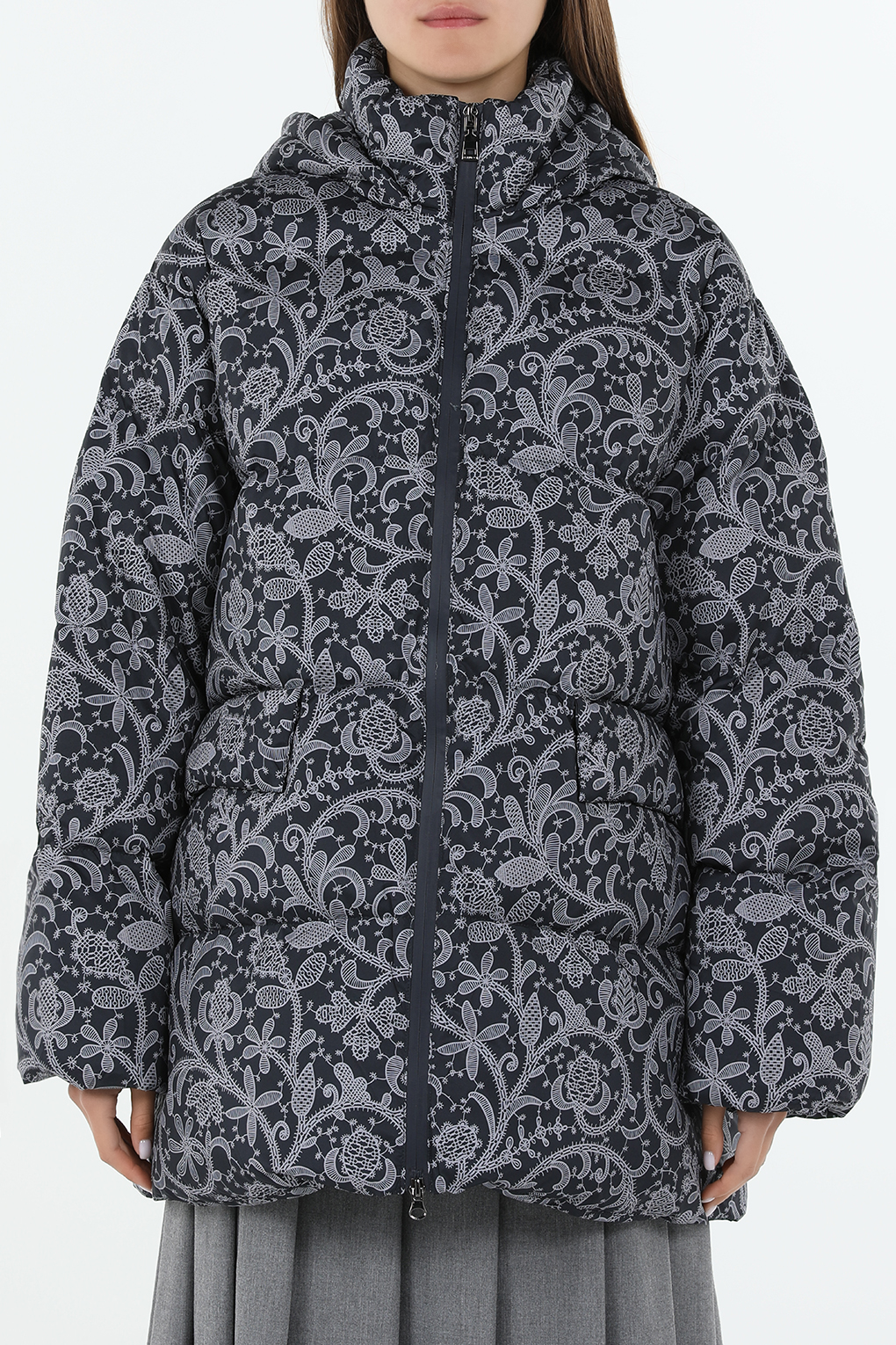 

Пуховик женский Belucci BL24099274 разноцветный 44 RU, BL24099274