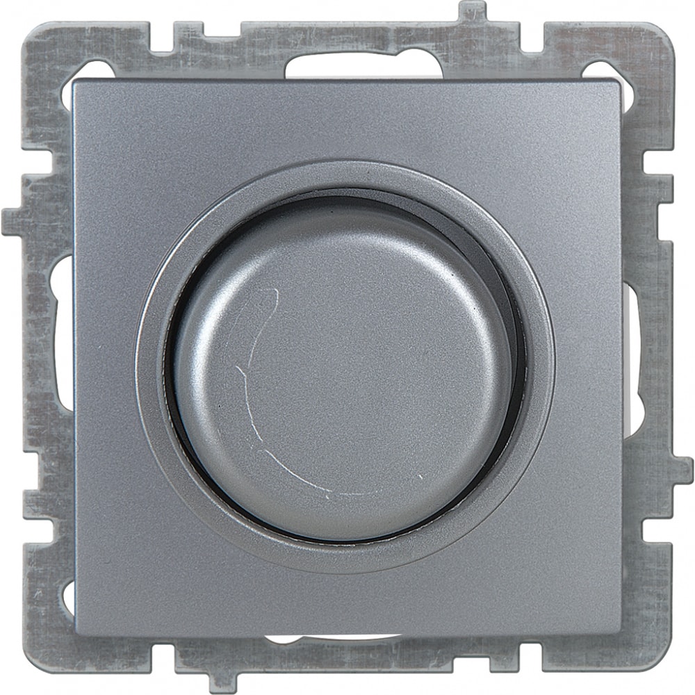 Механизм выключателя-светорегулятора NILSON LED СУ 30-300 Вт, TOURAN-ALEGRA-THOR, серебро механизм светорегулятора nilson