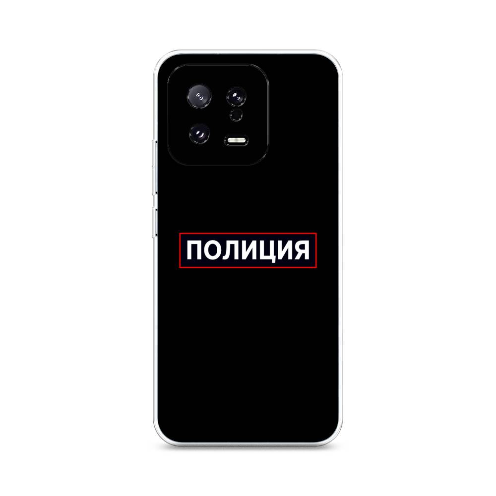 

Чехол Awog на Xiaomi 13 5G "Police logo", Черный;белый;красный, 317250-5