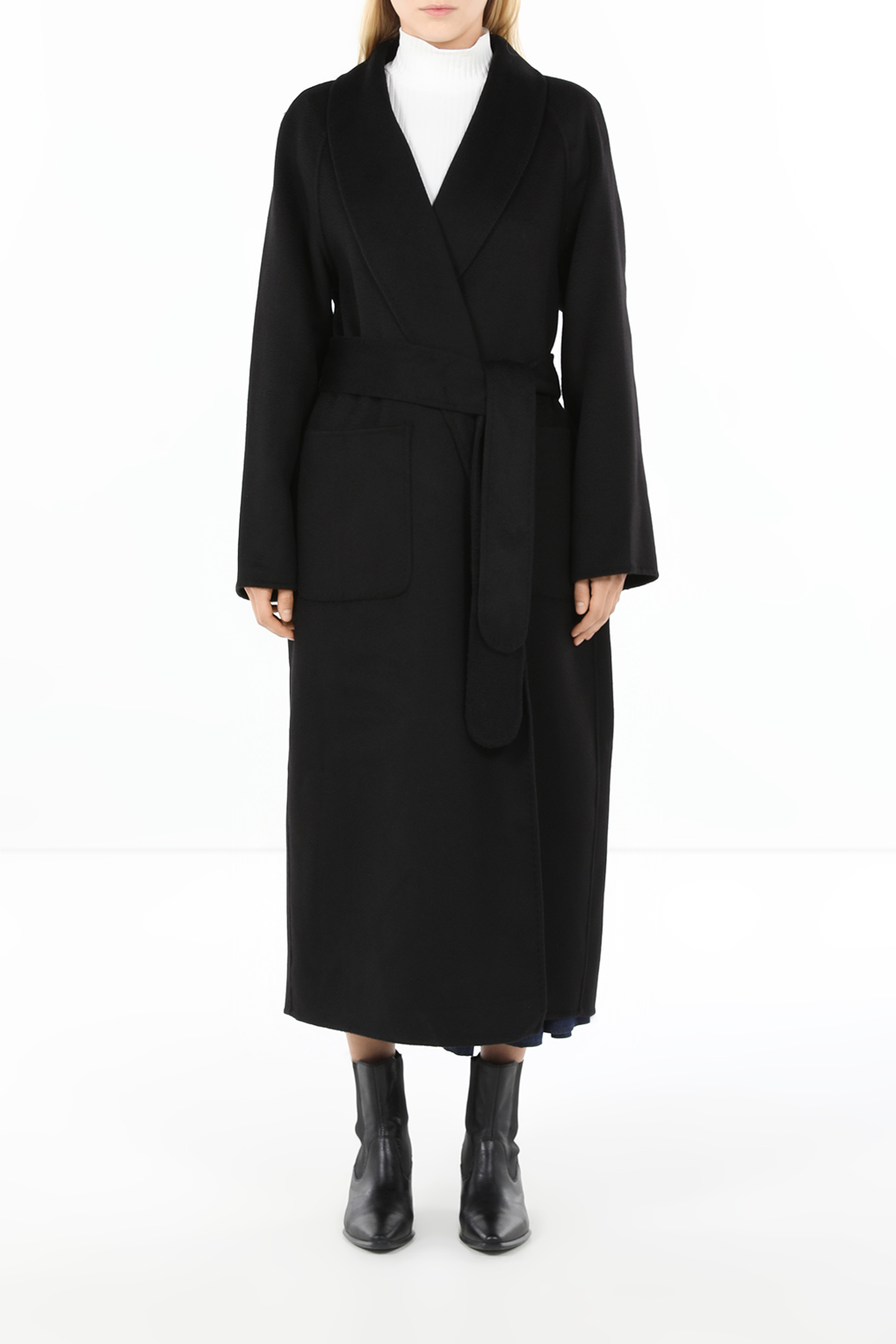 

Пальто женское SABRINA SCALA SS24076249 черное 54 RU, Черный, SS24076249