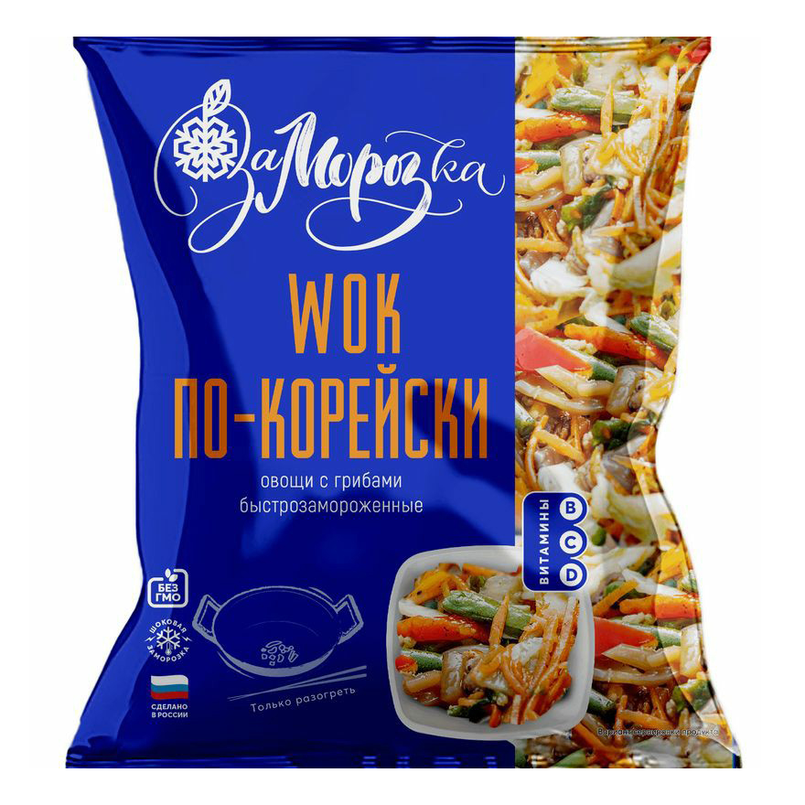 

Замороженная смесь Wok По-корейски 400 г